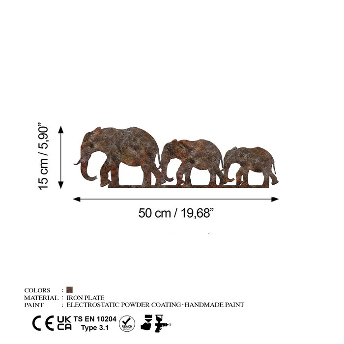 Wallity Rusty Elephant 1